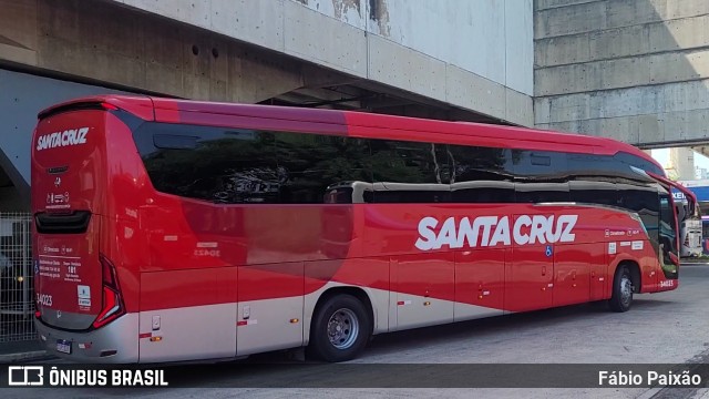 Viação Santa Cruz 34023 na cidade de Campinas, São Paulo, Brasil, por Fábio Paixão. Número da foto: #13058934.