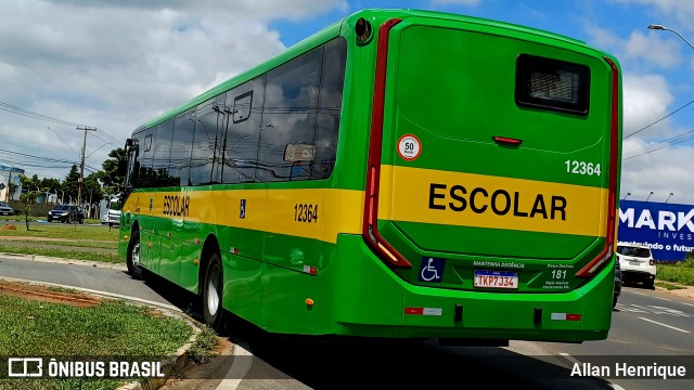 Transportes Capellini 12364 na cidade de Paulínia, São Paulo, Brasil, por Allan Henrique. Número da foto: #13058393.