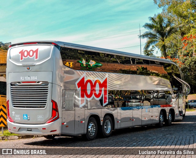 Auto Viação 1001 RJ 108.884 na cidade de Santa Isabel, São Paulo, Brasil, por Luciano Ferreira da Silva. Número da foto: #13056592.
