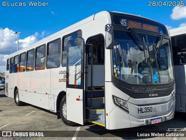 Auto Viação Redentor HL350 na cidade de Curitiba, Paraná, Brasil, por Lucas Weber Calizario. Número da foto: #13057418.