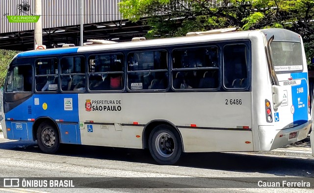 Transcooper > Norte Buss 2 6486 na cidade de São Paulo, São Paulo, Brasil, por Cauan Ferreira. Número da foto: #13059056.