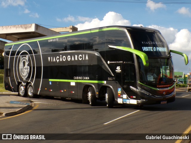 Viação Garcia 86079 na cidade de Ponta Grossa, Paraná, Brasil, por Gabriel Guachineski. Número da foto: #13058073.