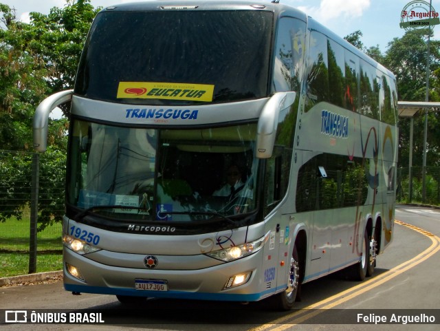 Transguga Transportes e Turismo 19250 na cidade de Campo Grande, Mato Grosso do Sul, Brasil, por Felipe Arguelho. Número da foto: #13056468.