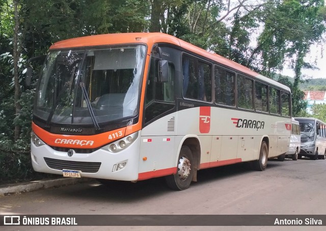 Empresa Caraça Transportes e Turismo 4113 na cidade de Santa Bárbara, Minas Gerais, Brasil, por Antonio Silva. Número da foto: #13057720.