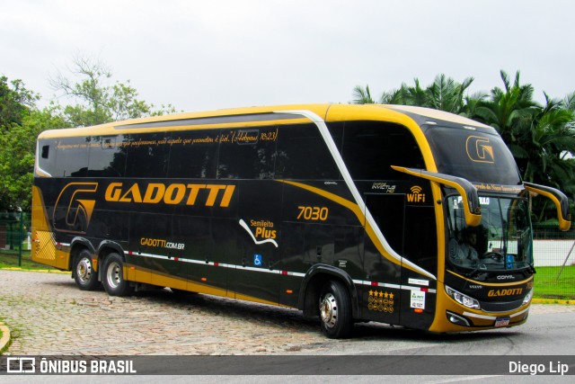 Auto Viação Gadotti 7030 na cidade de Joinville, Santa Catarina, Brasil, por Diego Lip. Número da foto: #13058869.
