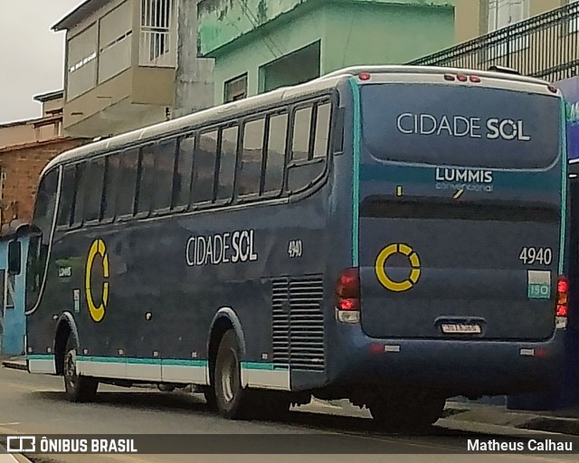 Viação Cidade Sol 4940 na cidade de Laje, Bahia, Brasil, por Matheus Calhau. Número da foto: #13057431.