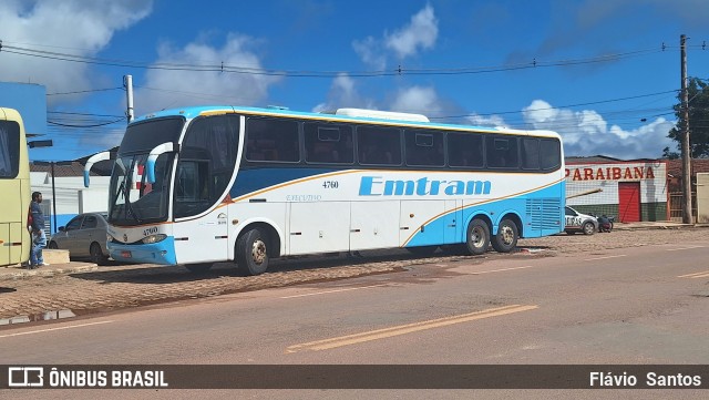 Emtram 4760 na cidade de Barra da Estiva, Bahia, Brasil, por Flávio  Santos. Número da foto: #13056224.