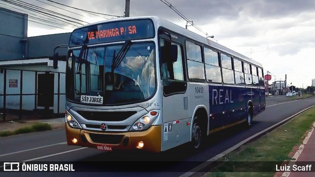Viação Real 10412 na cidade de Sarandi, Paraná, Brasil, por Luiz Scaff. Número da foto: #13056273.