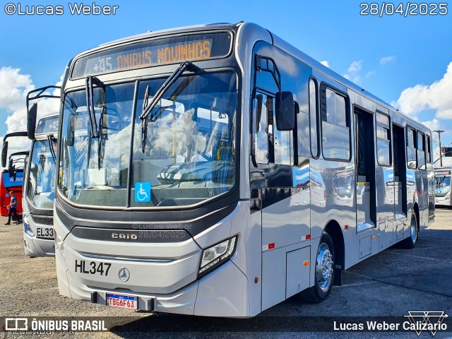 Auto Viação Redentor HL347 na cidade de Curitiba, Paraná, Brasil, por Lucas Weber Calizario. Número da foto: #13057401.