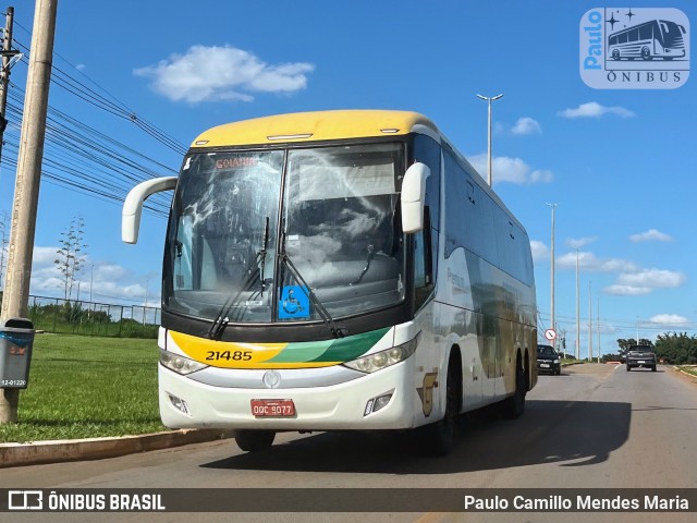 Empresa Gontijo de Transportes 21485 na cidade de Brasília, Distrito Federal, Brasil, por Paulo Camillo Mendes Maria. Número da foto: #13057773.
