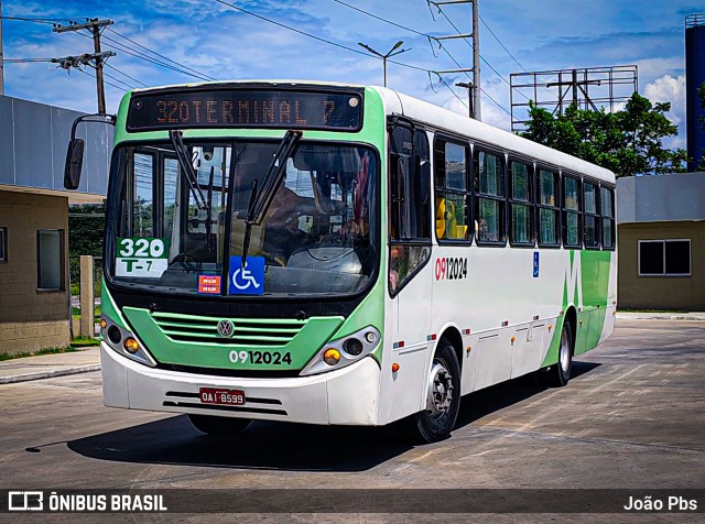 Auto Ônibus Líder 0912024 na cidade de Manaus, Amazonas, Brasil, por João Pbs. Número da foto: #13058777.