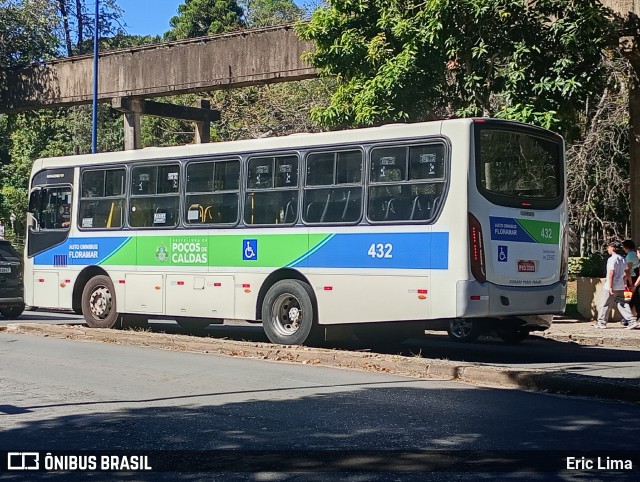 Auto Omnibus Floramar Poços de Caldas 432 na cidade de Poços de Caldas, Minas Gerais, Brasil, por Eric Lima. Número da foto: #13057739.