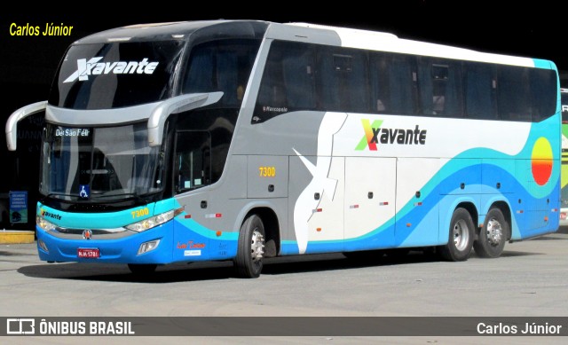 Viação Xavante 7300 na cidade de Goiânia, Goiás, Brasil, por Carlos Júnior. Número da foto: #13058207.