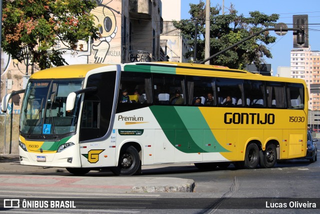 Empresa Gontijo de Transportes 15030 na cidade de Belo Horizonte, Minas Gerais, Brasil, por Lucas Oliveira. Número da foto: #13057233.