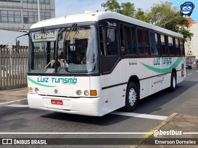 Luiz Turismo Viagens e Excursões 6034 na cidade de Porto Alegre, Rio Grande do Sul, Brasil, por Emerson Dorneles. Número da foto: #13056234.