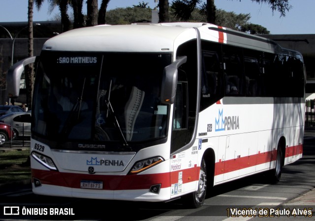 Empresa de Ônibus Nossa Senhora da Penha 6529 na cidade de Curitiba, Paraná, Brasil, por Vicente de Paulo Alves. Número da foto: #13057405.