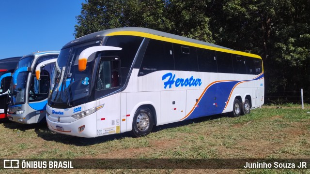 Herotur Transporte e Turismo 3222 na cidade de Ribeirão Preto, São Paulo, Brasil, por Juninho Souza JR. Número da foto: #13056336.