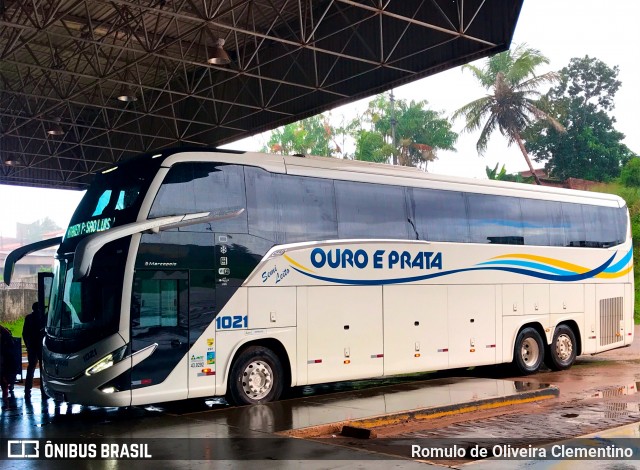 Viação Ouro e Prata 1021 na cidade de São Luís, Maranhão, Brasil, por Romulo de Oliveira Clementino. Número da foto: #13056404.