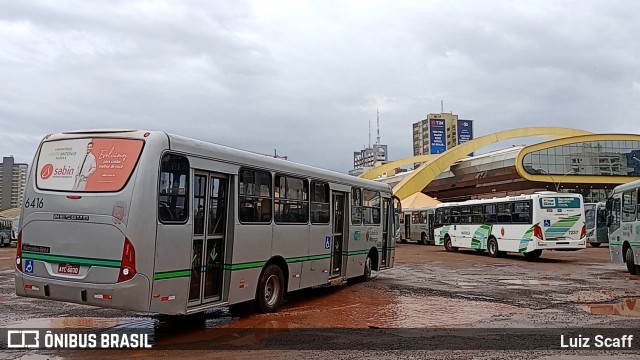 TCCC - Transporte Coletivo Cidade Canção 6416 na cidade de Maringá, Paraná, Brasil, por Luiz Scaff. Número da foto: #13056279.