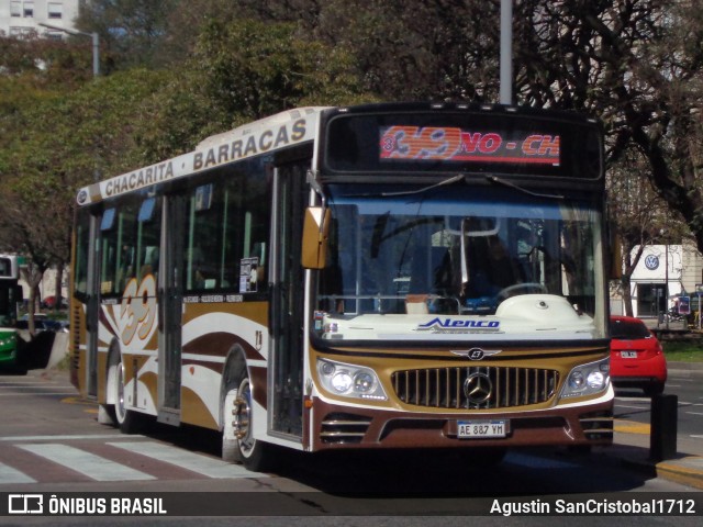 Transportes Santa Fe 72 na cidade de Ciudad Autónoma de Buenos Aires, Argentina, por Agustin SanCristobal1712. Número da foto: #13056653.