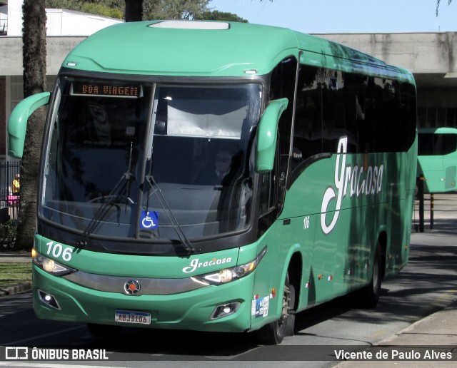 Viação Graciosa 106 na cidade de Curitiba, Paraná, Brasil, por Vicente de Paulo Alves. Número da foto: #13057392.