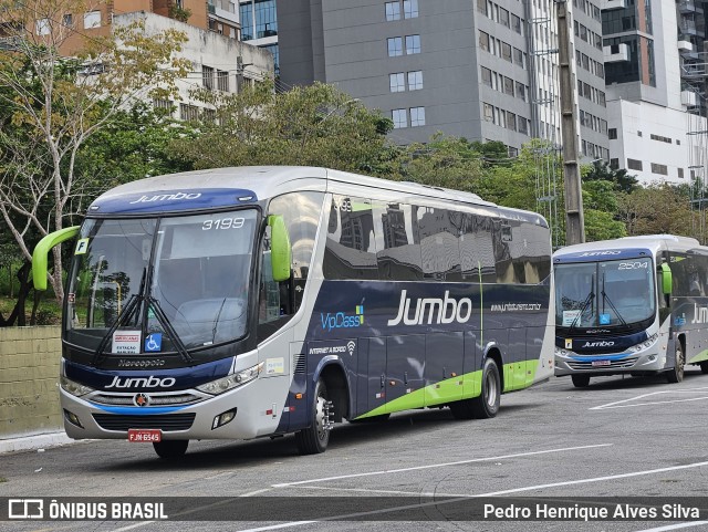 Jumbo Turismo 3199 na cidade de Barueri, São Paulo, Brasil, por Pedro Henrique Alves Silva. Número da foto: #13055935.