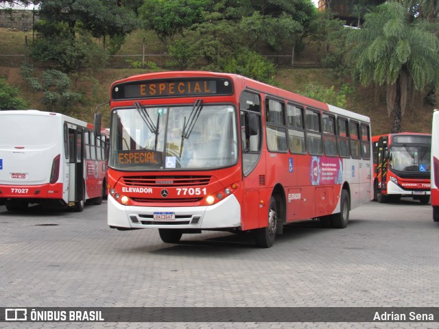 Eldorado Transportes 77051 na cidade de Contagem, Minas Gerais, Brasil, por Adrian Sena. Número da foto: #13056291.