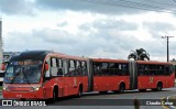 Expresso Azul 17E12 na cidade de Pinhais, Paraná, Brasil, por Claudio Cesar. Número da foto: #:id.