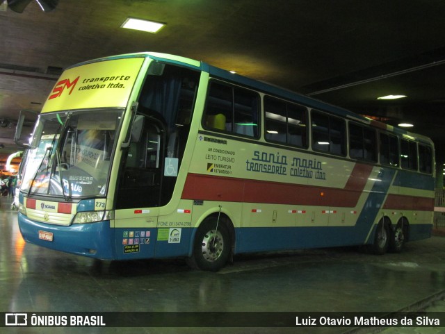 Transporte Coletivo Santa Maria 273 na cidade de Belo Horizonte, Minas Gerais, Brasil, por Luiz Otavio Matheus da Silva. Número da foto: #13009795.
