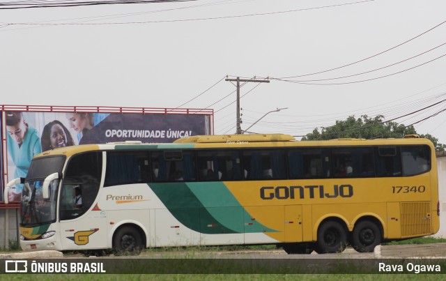 Empresa Gontijo de Transportes 17340 na cidade de Vitória da Conquista, Bahia, Brasil, por Rava Ogawa. Número da foto: #13010490.