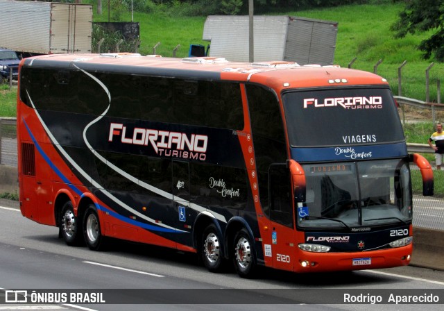 Floriano Turismo 2120 na cidade de Aparecida, São Paulo, Brasil, por Rodrigo  Aparecido. Número da foto: #13009776.