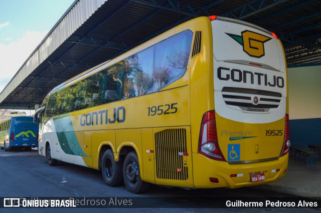 Empresa Gontijo de Transportes 19525 na cidade de Lambari, Minas Gerais, Brasil, por Guilherme Pedroso Alves. Número da foto: #13010613.