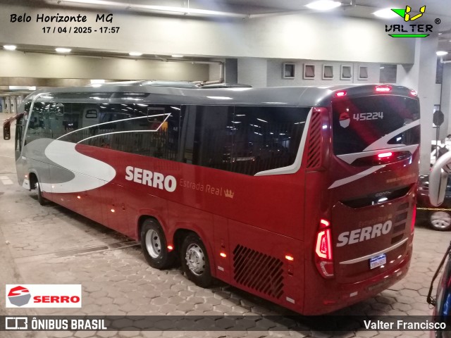 Viação Serro 45224 na cidade de Belo Horizonte, Minas Gerais, Brasil, por Valter Francisco. Número da foto: #13009736.