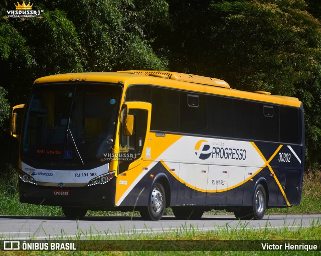 Viação Progresso 30302 na cidade de Petrópolis, Rio de Janeiro, Brasil, por Victor Henrique. Número da foto: #13010574.