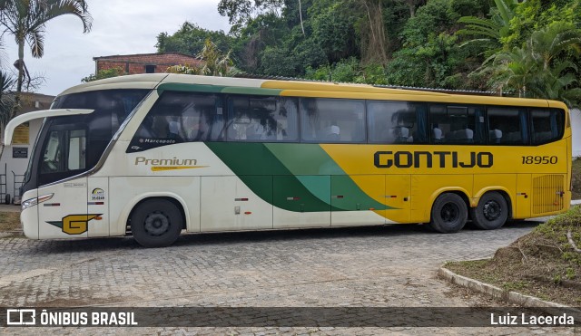 Empresa Gontijo de Transportes 18950 na cidade de Ilhéus, Bahia, Brasil, por Luiz Lacerda. Número da foto: #13010670.