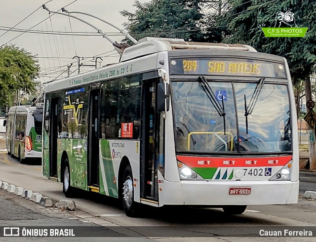 Next Mobilidade - ABC Sistema de Transporte 7402 na cidade de Santo André, São Paulo, Brasil, por Cauan Ferreira. Número da foto: #13010388.