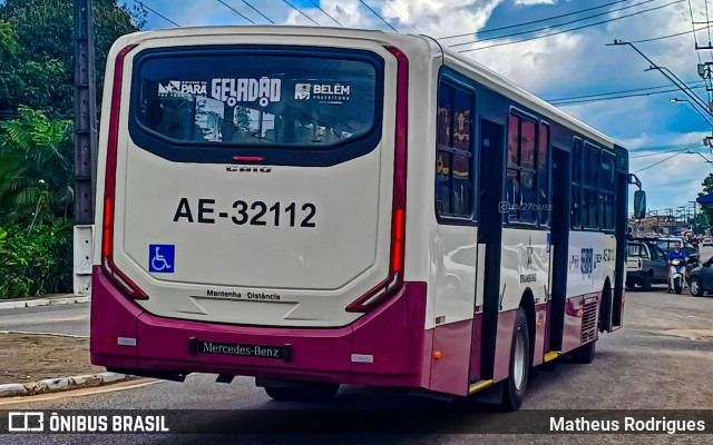 Transurb AE-32112 na cidade de Belém, Pará, Brasil, por Matheus Rodrigues. Número da foto: #13008448.