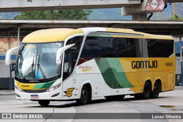 Empresa Gontijo de Transportes 19610 na cidade de Rio de Janeiro, Rio de Janeiro, Brasil, por Lucas Oliveira. Número da foto: #13010269.