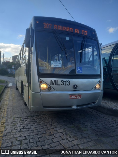 Auto Viação Mercês ML313 na cidade de Curitiba, Paraná, Brasil, por JONATHAN EDUARDO CANTOR. Número da foto: #13009934.