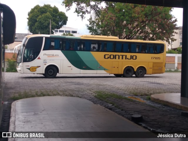 Empresa Gontijo de Transportes 17185 na cidade de Divinópolis, Minas Gerais, Brasil, por Jéssica Dutra. Número da foto: #13011014.
