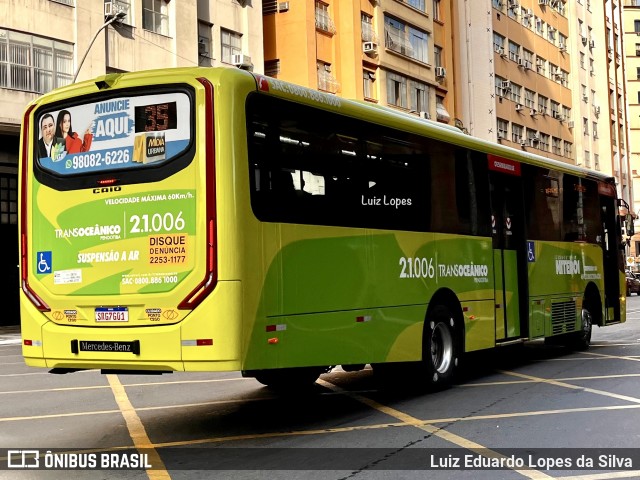 Viação Pendotiba 2.1.006 na cidade de Niterói, Rio de Janeiro, Brasil, por Luiz Eduardo Lopes da Silva. Número da foto: #13011225.