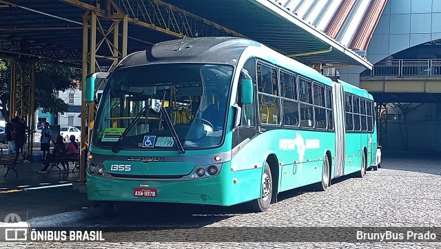 VCG - Viação Campos Gerais 1355 na cidade de Ponta Grossa, Paraná, Brasil, por BrunyBus Prado. Número da foto: #13010317.