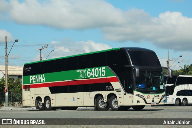 Empresa de Ônibus Nossa Senhora da Penha 64015 na cidade de Balneário Camboriú, Santa Catarina, Brasil, por Altair Júnior. Número da foto: #13009269.