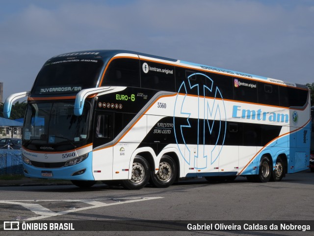 Emtram 5560 na cidade de São Paulo, São Paulo, Brasil, por Gabriel Oliveira Caldas da Nobrega. Número da foto: #13009074.