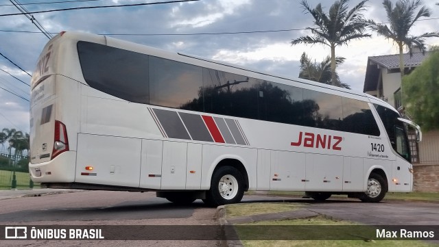Janiz Transportes 1420 na cidade de Porto Alegre, Rio Grande do Sul, Brasil, por Max Ramos. Número da foto: #13009178.