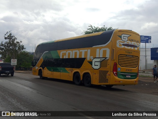 Empresa Gontijo de Transportes 23135 na cidade de Caruaru, Pernambuco, Brasil, por Lenilson da Silva Pessoa. Número da foto: #13009900.