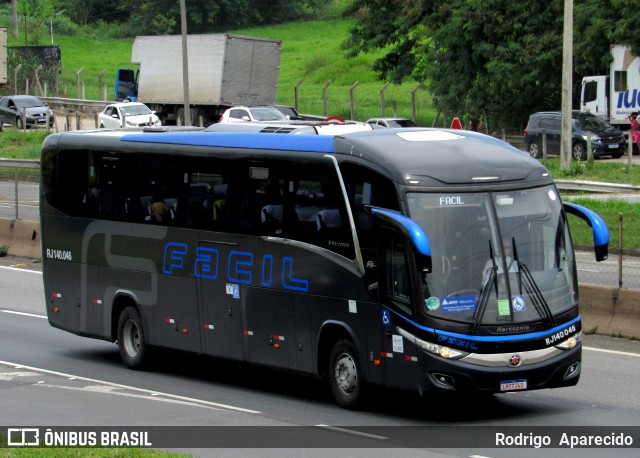 Fácil Transportes e Turismo RJ 140.046 na cidade de Aparecida, São Paulo, Brasil, por Rodrigo  Aparecido. Número da foto: #13009777.