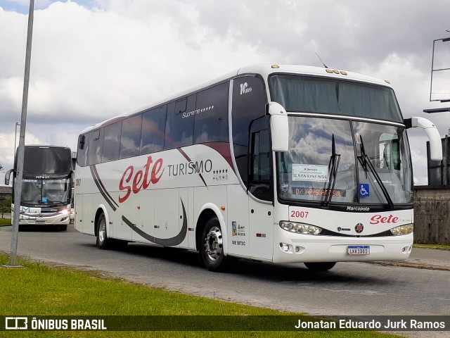 Sete Transportes e Turismo 2007 na cidade de Itajaí, Santa Catarina, Brasil, por Jonatan Eduardo Jurk Ramos. Número da foto: #13008426.