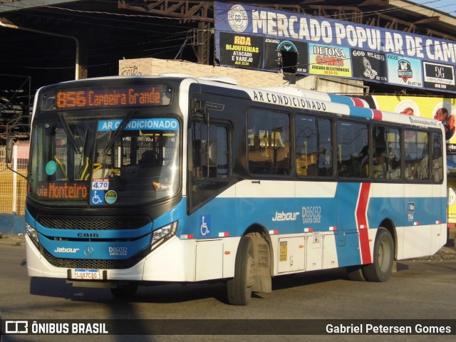 Auto Viação Jabour D86032 na cidade de Rio de Janeiro, Rio de Janeiro, Brasil, por Gabriel Petersen Gomes. Número da foto: #13010974.