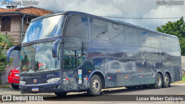 Golfinhotur Transportes e Turismo 012 na cidade de Curitiba, Paraná, Brasil, por Lucas Weber Calizario. Número da foto: #13010102.